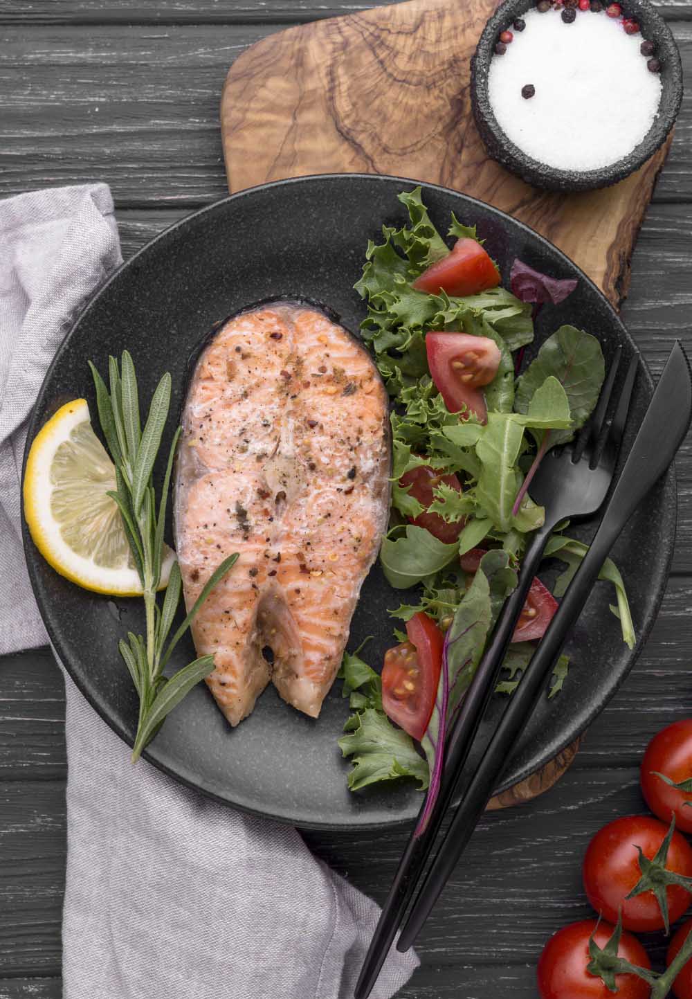 Ψητός Σολωμός main image