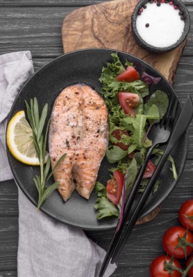 Ψητός Σολωμός