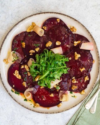 Carpaccio παντζαριού 